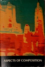 Cover of: Aspects of composition