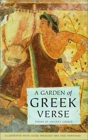 Cover of: A Garden of Greek Verse: Poems of Ancient Greece