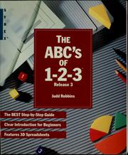 Cover of: The ABC's of 1-2-3 release 3 by Judd Robbins