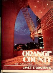 Cover of: Orange County by Janet E. Graebner