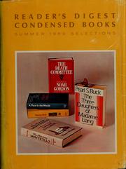 Cover of: Reader's Digest Condensed Books--Summer 1969 Selections