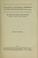 Cover of: Political and social growth of the United States, 1852-1933