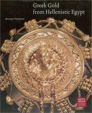 Cover of: Greek gold from Hellenistic Egypt by Michael Pfrommer