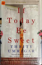 Cover of: If today be sweet