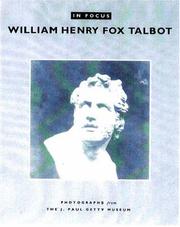 Cover of: In Focus: William Fox Talbot  | 