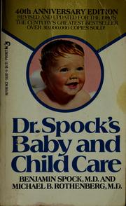 Cover of: Baby and child care by Benjamin Spock