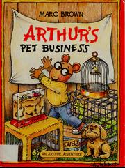 Cover of: Arthur's pet business by Marc Brown