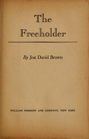 Cover of: The freeholder.