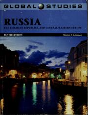 Cover of: Russia, the Eurasian republics and Central/Eastern Europe by Minton F. Goldman