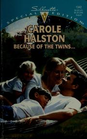 Cover of: Because of the Twins-