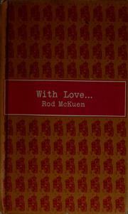 Cover of: With love. by Rod McKuen