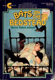 Cover of: Bats on the bedstead by Norma Tadlock Johnson