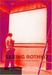 Cover of: Seeing Rothko (Issues and Debates Series)