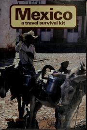 Cover of: Mexico: a travel survival kit