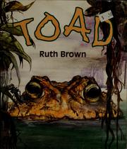 Cover of: Toad by Ruth Brown