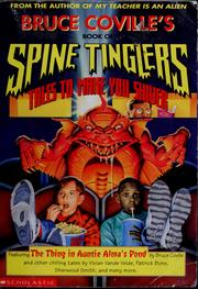 Cover of: Bruce Coville's book of spine tinglers: tales to make you shiver