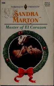 Cover of: Master of El Corazon by Sandra Marton