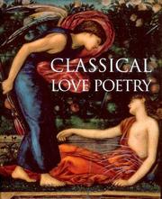 Cover of: Classical love poetry