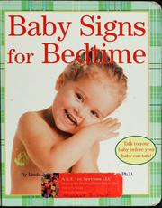 Cover of: Baby signs for bedtime
