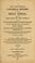 Cover of: A new and complete universal history of the Holy Bible, from the creation of the world, to the full establishement of Christianity