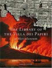 Cover of: The library of the Villa dei Papiri at Herculaneum