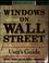 Cover of: Windows on Wall Street