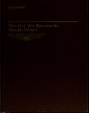 Cover of: The U.S. Air Service in World War I by Maurer Maurer