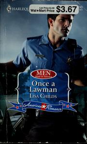 Cover of: Once a lawman