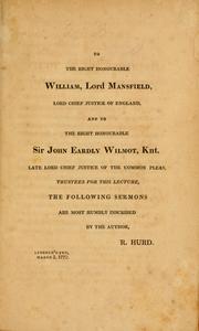 Cover of: A key to the prophecies of the Old & New Testaments, which are not yet accomplished by Fraser, Alexander