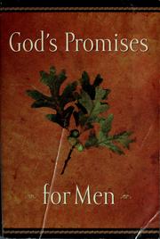 Cover of: God's promises for men by 