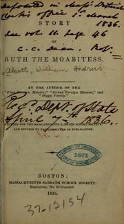 Cover of: Story of Ruth the Moabitess