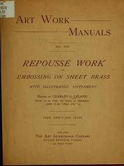Cover of: Repoussé work or embossing on sheet brass