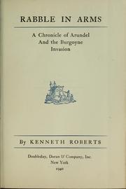Cover of: Rabble in arms: a chronicle of Arundel and the Burgoyne invasion