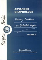 Cover of: Advanced graphology