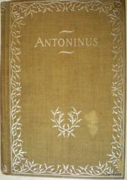 Cover of: Meditations of the emperor Marcus Aurelius Antoninus. by Marcus Aurelius