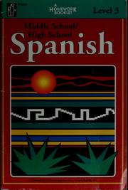 Cover of: Spanish: Middle school/high school
