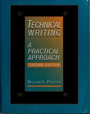 Cover of: Technical writing by William S. Pfeiffer