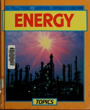 Cover of: Energy by Andrew Langley