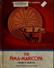Cover of: The Pima-Maricopa