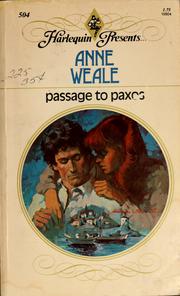 Cover of: Passage to Paxos by Anne Weale