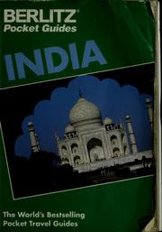 Cover of: India by Berlitz