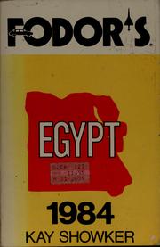 Cover of: Fodor's Egypt