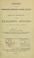 Cover of: Report on the compressive strength, specific gravity, and ration of absorption of the building stones in the United States