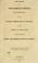 Cover of: The speech of William B. Preston (of Montgomery) in the House of delegates of Virginia on the policy of the state in relation to her colored population: delivered January 16, 1832