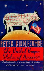 The united burger states of America by Peter Biddlecombe
