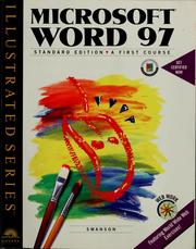 Cover of: Microsoft Word 97: illustrated standard edition, a first course