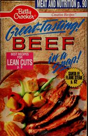 Cover of: Great-tasting! beef in a snap!