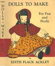 Cover of: Dolls to Make for Fun and Profit