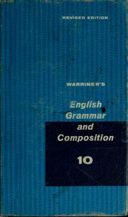 Cover of: English grammar and composition