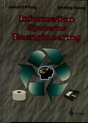Cover of: Information systems reengineering by Joseph Fong